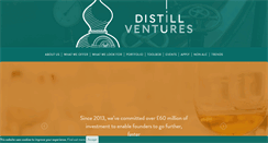 Desktop Screenshot of distillventures.com